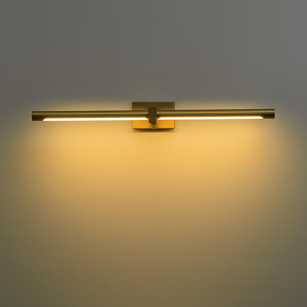Dimmable Minimalist Modern Armed LED Bathroom Vanity Light Strip Bar Wall Sconce for Mirror/ Hallway