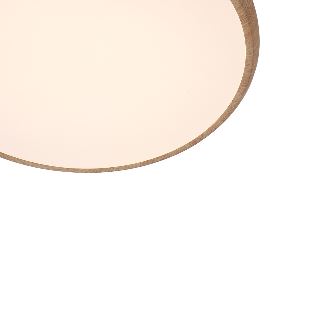 Minimalist Modern Ultra-thin Circular Round LED Flush Mount Ceiling Light For Hallway Home Office Living Room