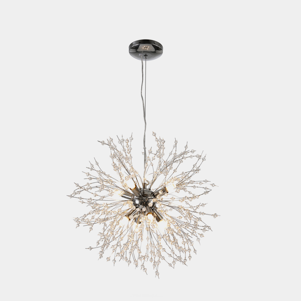 Contemporary 9/8 -Light Firework Modern Chandelier Lighting for Living Room Restaurant