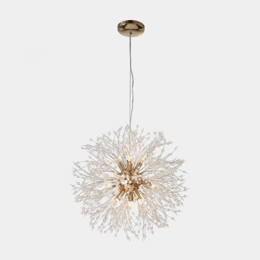 Contemporary 9/8 -Light Firework Modern Chandelier Lighting for Living Room Restaurant