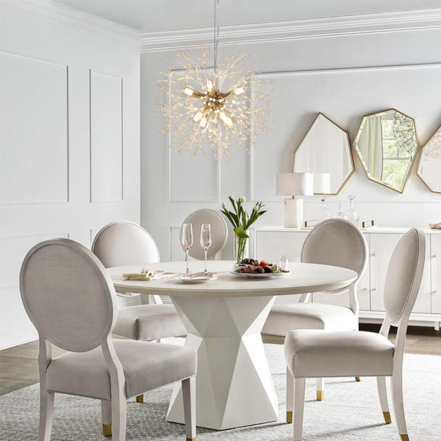 Contemporary 9/8 -Light Firework Modern Chandelier Lighting for Living Room Restaurant