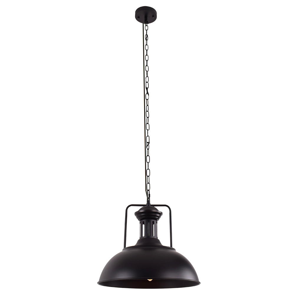Industrial 1 Light Dome Kitchen Island Pendant Light