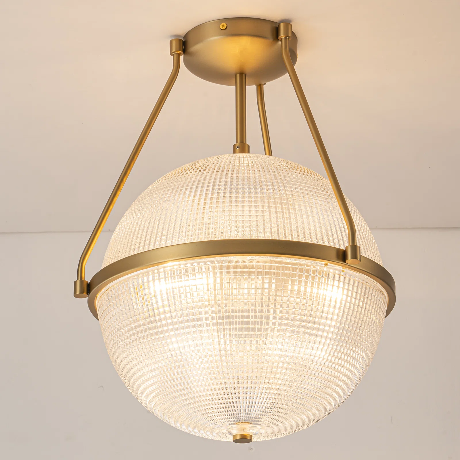 Modern Round Dimmable Flush Mount Ceiling Light