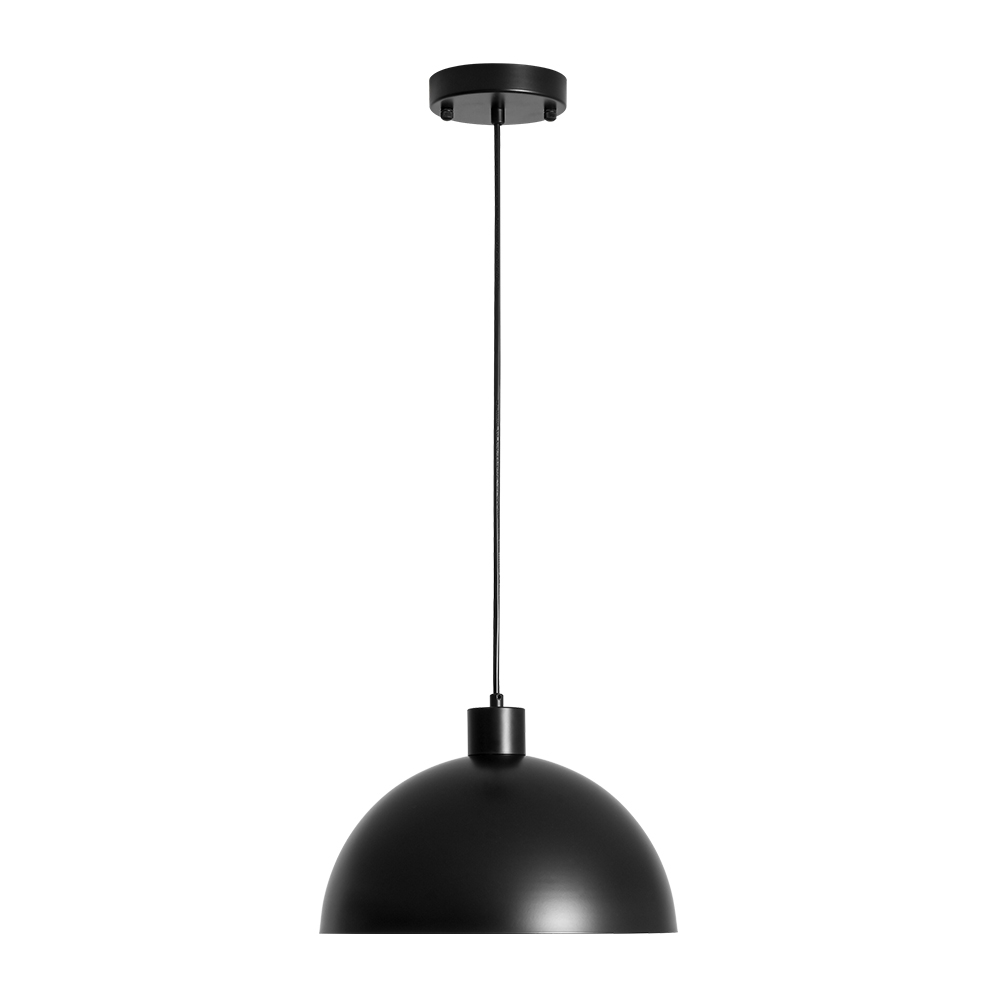 Mid-Century Modern 11 4/5" Brass Dome Overhead  Pendant Light for Kitchen Island and Dining Room