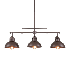 3 Light Linear Pendant Lighting for Kitchen Island Dining Room