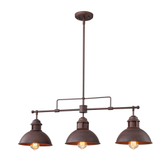 3 Light Linear Pendant Lighting for Kitchen Island Dining Room