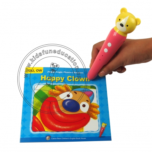 Funny Chant Phonics Learning Audio Books with Speaking and Reading Pen