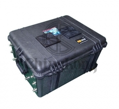 Portable VIP Jammer for US with Pelican Case 2G 3G 4G 2.4Ghz High Power 240W Jammer up to 200m