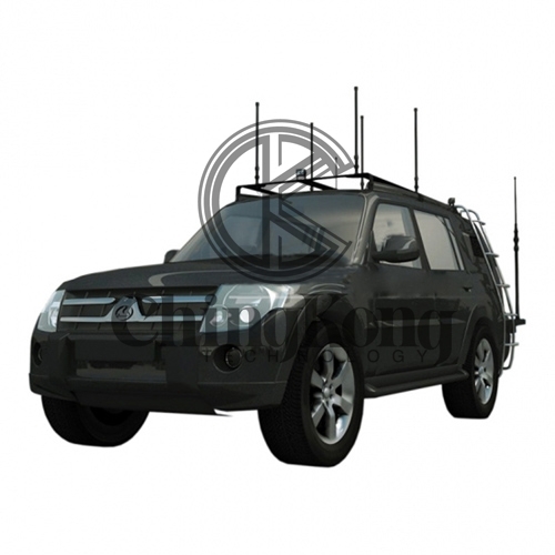 High Power DDS Full Band Vehicle Military Convoy Protection Roof Mounted Jammer System 20-6000MHz