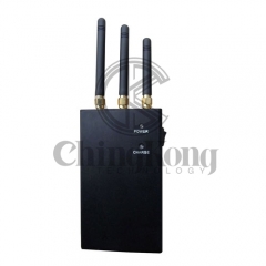 Handheld 3 Antennas Cell Phone GSM 2G 3G Signal Jammer