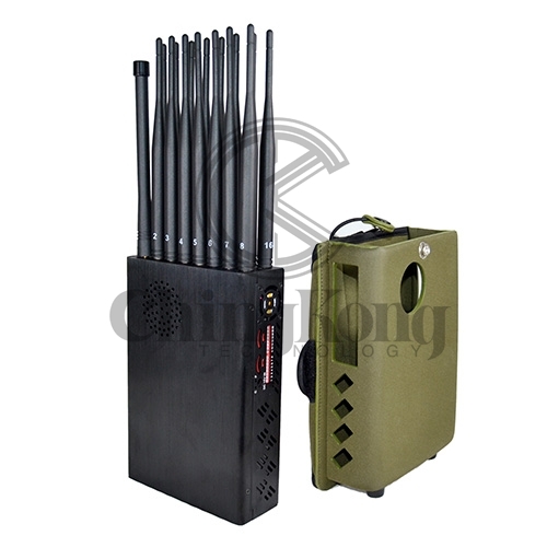 2020 The Latest Handheld 16 Bands Cell Phone Signal Jammer With