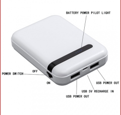 Mini Hidden 3 Antennas Full Bands WiFi Jammer,Power Bank Portable design