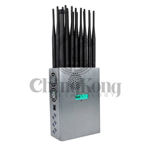 Latest 22 Antennas 5g Jammer Full Bands Mobile Phone Signal Wi-Fi GPS  LOJACK Blocker