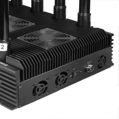 New 280W powerful 12 Antennas GSM 4G 5G mobile phone signal jammer, shielding range up to 150m