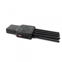 Unique 28W High Power Handheld 8 Bands Cell Phone GPS WIFI LOJACK Signal Jammer up to 50m