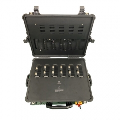 Portable DDS Wideband IED jammer VIP Jammer Military using Blocker, powerful Blast protection device