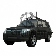 High Power DDS Full Band Vehicle Military Convoy Protection Roof Mounted Jammer ...