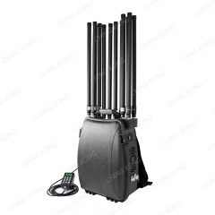 360W双肩包手机WIFI GPS信号干扰器12波段100-6000MHz