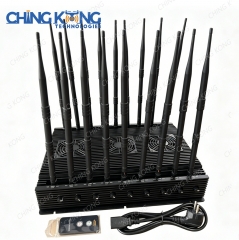 18 Antennadesktop Phone Signal Interference Device, High Power, External Fan