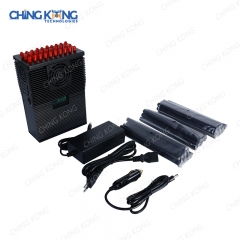 30Antennas 32bands Portable Jammer Shielding All 2G 3G 4G 5G Across The World, and WiFi7e RF GPS FM