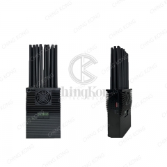 24路手持信号干扰设备，无线蓝牙信号6E 5G 4G 3G 2G VHF LOJACK