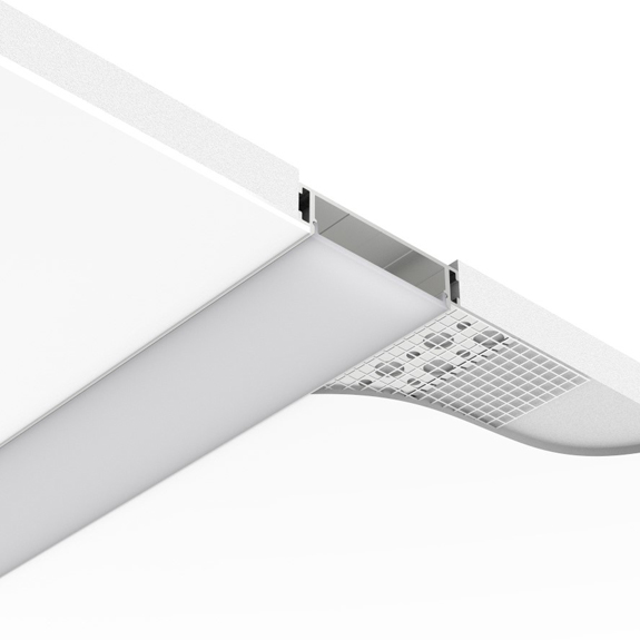 DW40 Plaster-in LED Profile