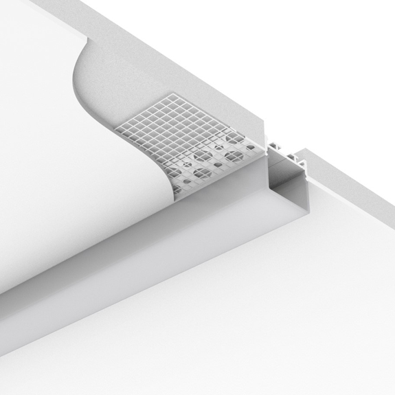 DW26B Plaster-in LED Profile