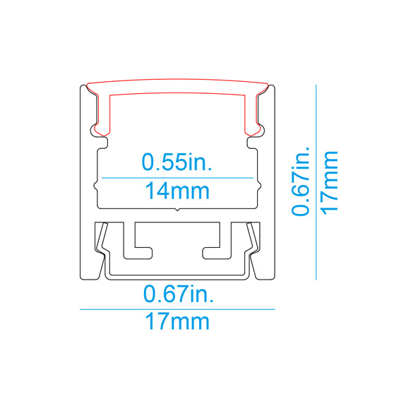 S06 Pendant/Surface LED Profile