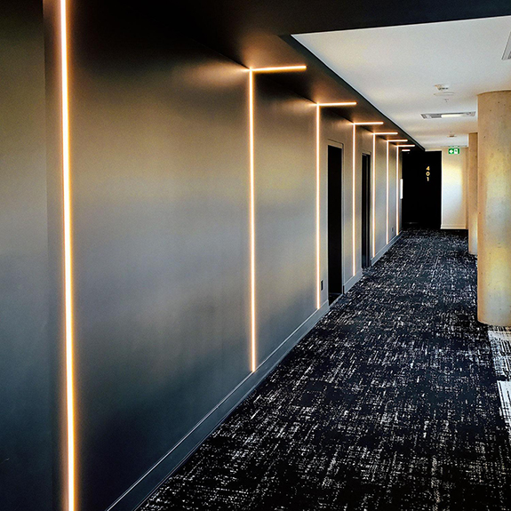 DW12 Plaster-in LED Profile