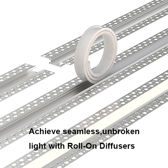 DW20 Plaster-in LED Profile