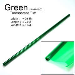 1 Roll Transparent Green
