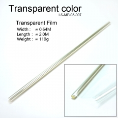 1 Roll Transparent Color