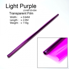 1 Roll Transparent Light Purple