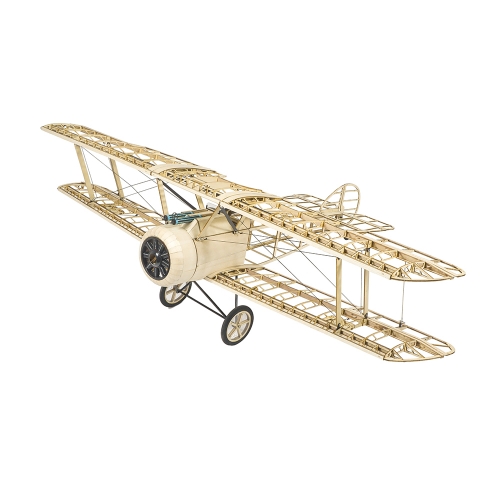 New 1200mm (47.2") Wings Sopwith Camel  WW1 British Fighter Balsawood Airplane Laser Cut Unassembled Kit Electric Powered Remote Control Airplane (S30