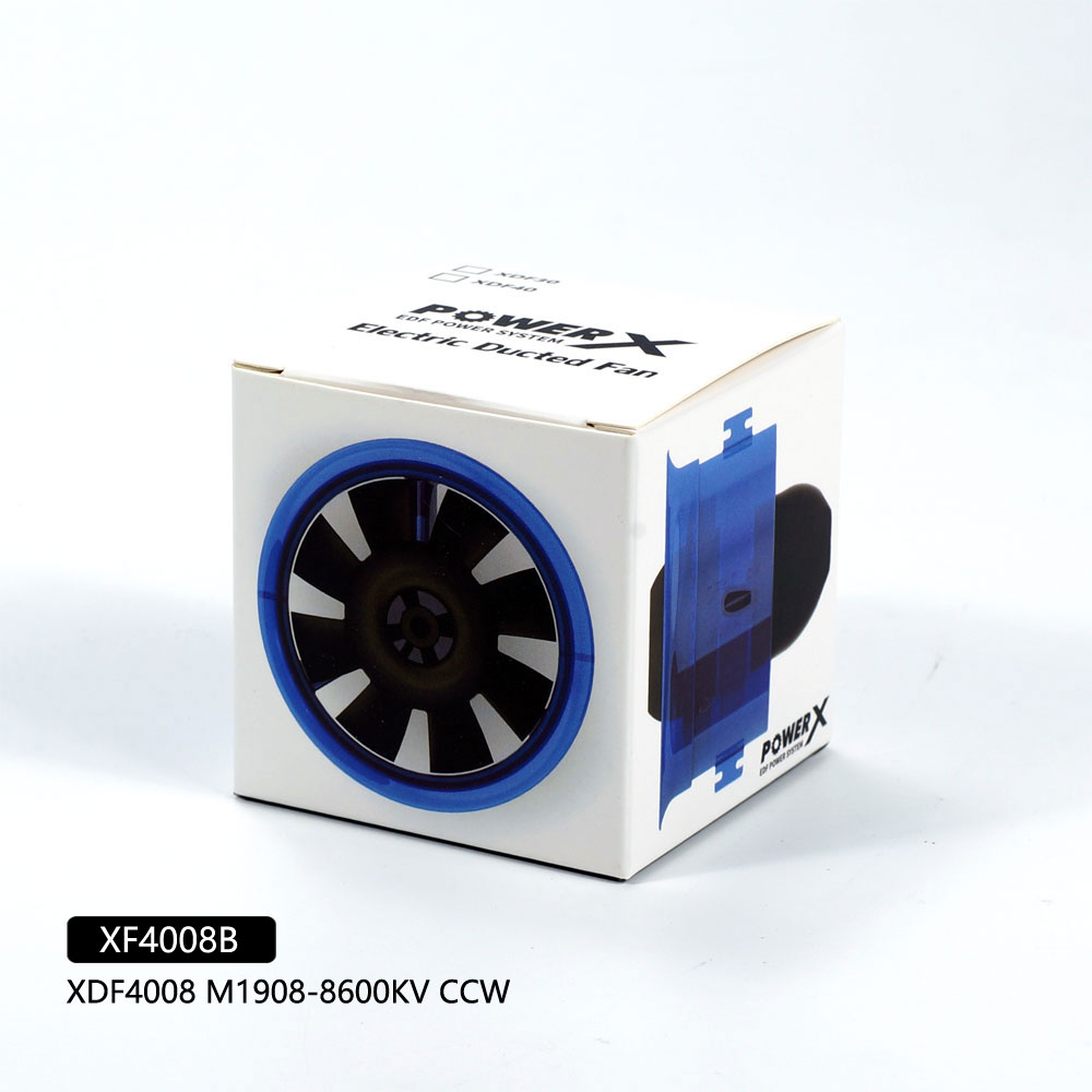 AEORC New CCW/CW 40mm Ducted fan system EDF with MC1908 6500KV/8600KV ...