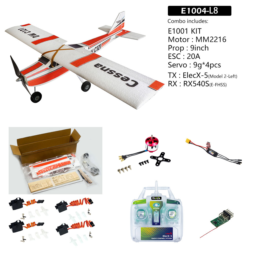 RC Foam Plane Toy Cessna Model Airplane Gliders Remote Control Aeroplne