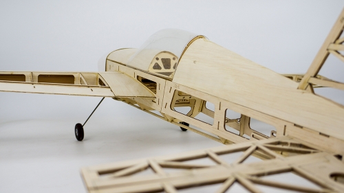 Sacle Balsawood Airplane balsa wood Air plane RC Model Hobby