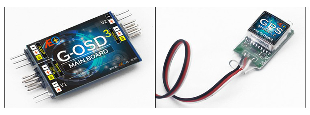 Free Shipping OSD /G-OSD3 Set/ OSD System/ FPV Display System/ Temp ...