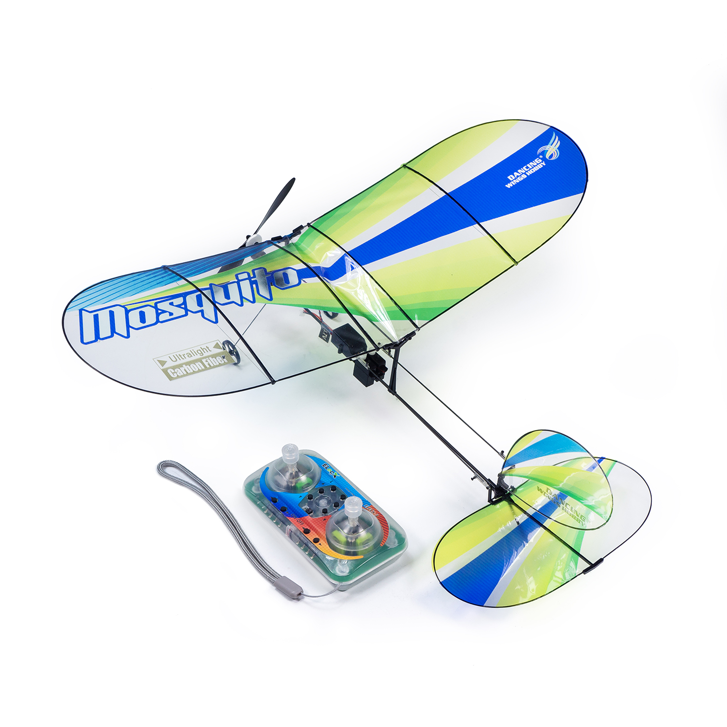 E43 Mosquito PNP Slow Flyer Indoor mini RC Model Airplane 360mm