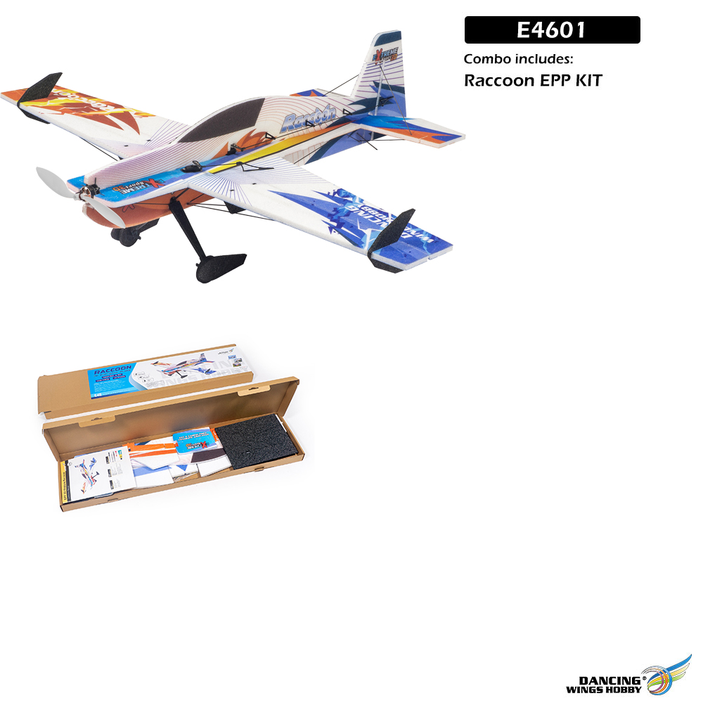 2026 NEW Raccoon 965mm 3D/4D Aerobatic EPP airplane E46 RC Aircraft ...