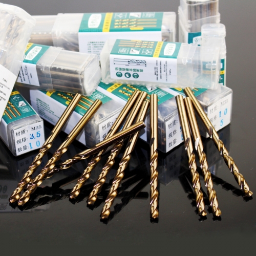 10pcs Co Include Stainless Steel Twist Drill Bits