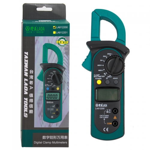 Handhold Electrical Tester Digital Clamp Multimeter AC Clamp Meter Amperemeter