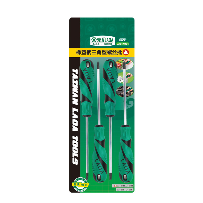 LAOA S2 Double color Handle Triangle screwdriver bolt driver Special