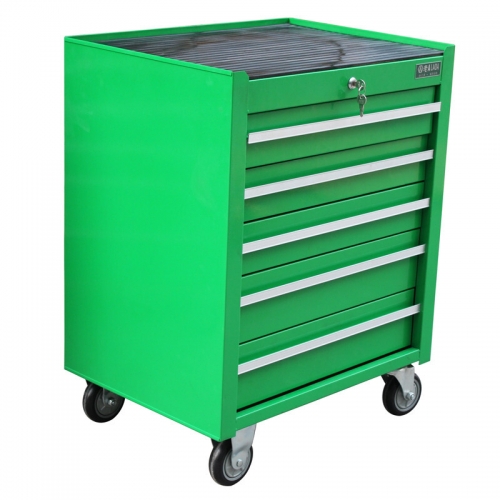 LAOA Green color Heavy-type 5/7 layers trolley cart cabinet