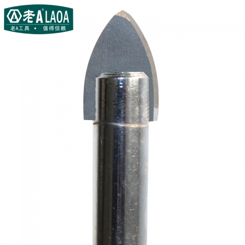 LAOA 1pc Round Shank Ceramic Drilling Hole Opening Drill Bit