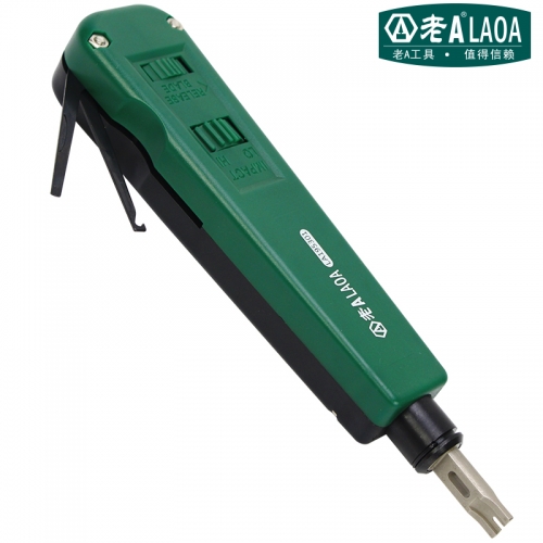 LAOA Adusting Module Network punching Tools Punch Down Impact Tool With Wire Insertion Cutting Function Screwdriver