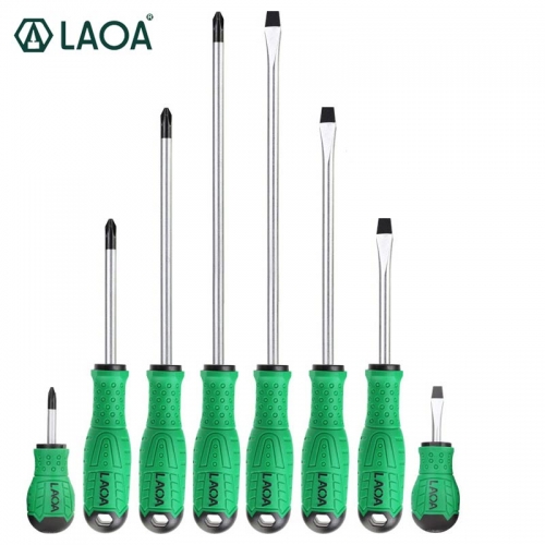 LAOA S2 Screwdriver Slotted and Phillips Screwdrivers Set Household Hand Tools