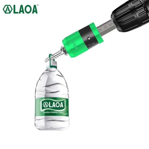 LAOA S2 1/4 “Screwdriver Bit With Magnetic Ring 6.35mm Electric Screwdriver bits and Magnetism Ring