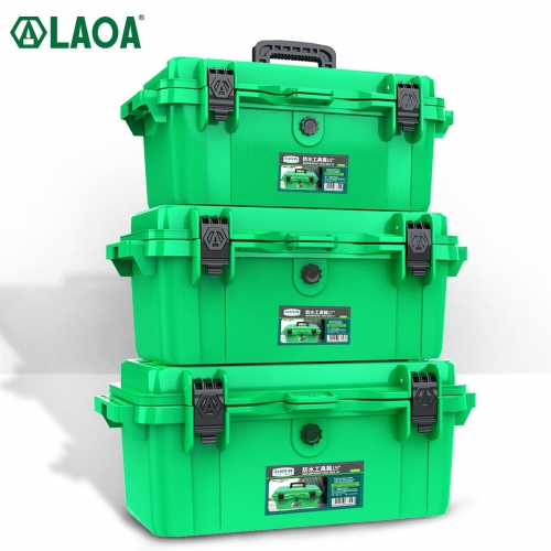 LAOA IP67 Thickened Waterproof Box Storage Fishing Tackle Box Maintenance Toolbox Industrial Grade Waterproof PP Material
