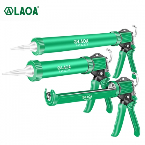 LAOA 9''/15'' Labor-saving Glass Gaulking Gun Manual Gun for Windows or Doors Rotating 360° Household Gualk Tools
